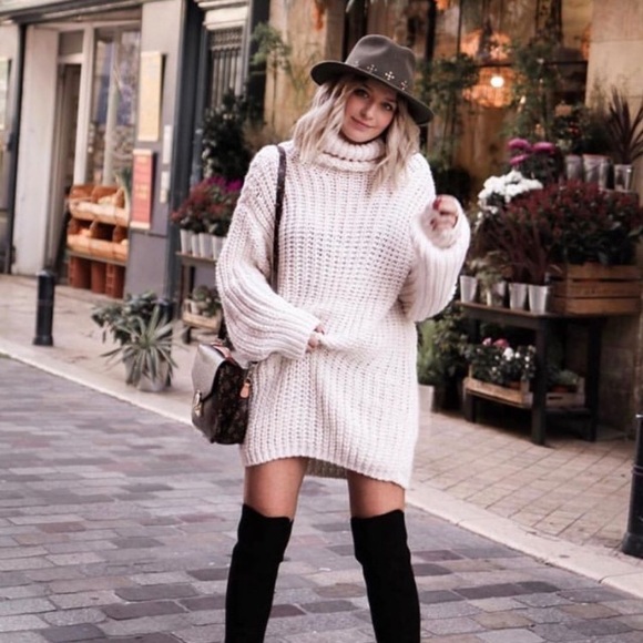 NWT Zara Oversized Sweater/Dress - Picture 2 of 9